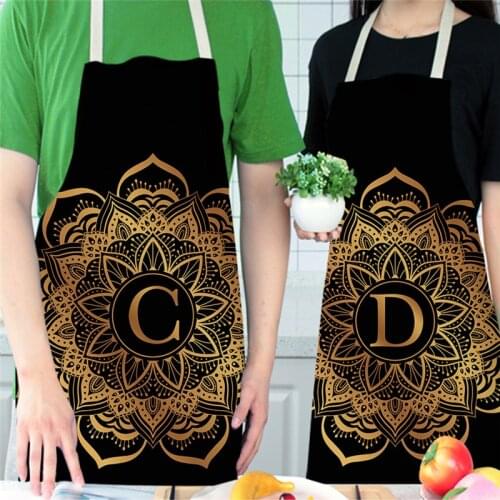 Letter printing pattern apron baking accessories apron kitchen cooking accessories Apron Kitchen apron apron for kitchen barista
