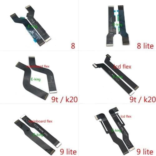 10PCS Mainboard Flex For Xiaomi Mi 8 9 9t Lite K20 Main Board Motherboard Connector LCD Flex Cable