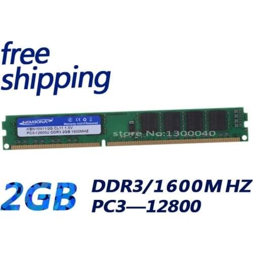 KEMBONA NEW BRAND DDR3 2GB 1333 PC8500 240pin CL9 1.5v Ram memory for desktop