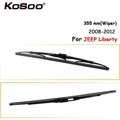 KOSOO Auto Rear Car Wiper Blade For JEEP Liberty,355mm 2008-2012 Rear Windshield Wiper Blades Arm,Car Accessories Styling