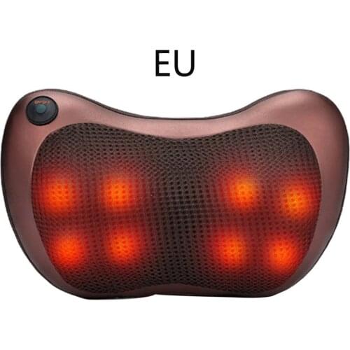Hoofd Nek Massager Auto Thuis Cervicale Shiatsu Massage Nek Taille Body Elektrische Multifunctionele Massage Kussen Kussen