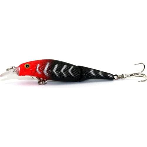 New Jointed Fishing Lures 1Pcs 7.5g 8.8CM Fishing Tackle Minnow Lure Artificial bait Fishing tackle