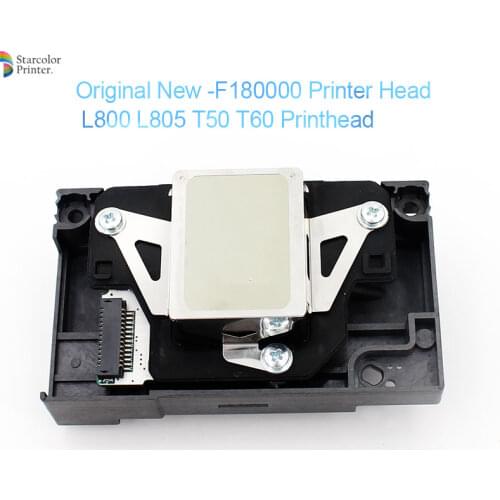ORIGINAL Printhead F180000 for Epson F180040003 R280 R285 R290 R295 R330 RX610 PX660 PX610 P50 P60 T50 T59 T60 TX650 L800 L801