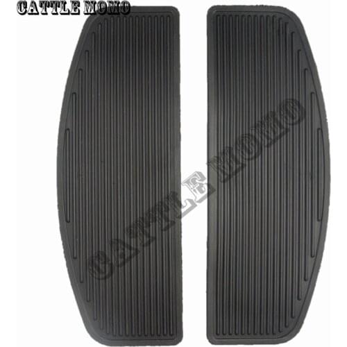 Motorcycle Front Rubber Rider Insert Floorboard Footboards Foot peg Footrest Pad Fits For Harley FLHTC FLHTCUI FLHTCU FLHRC