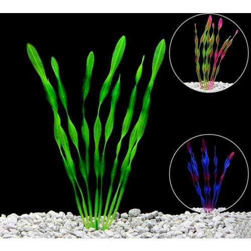 Plastic Aquarium Decorative Simulation Seaweed Environmental Protection Materials Aquarium Decorative Accessories