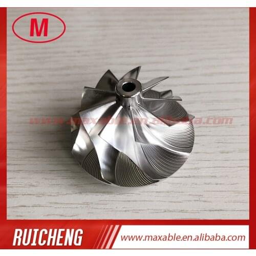 RHF3 9+0 blades 35.25/47.50mm turbo milling/aluminum 2618/billet compressor wheel