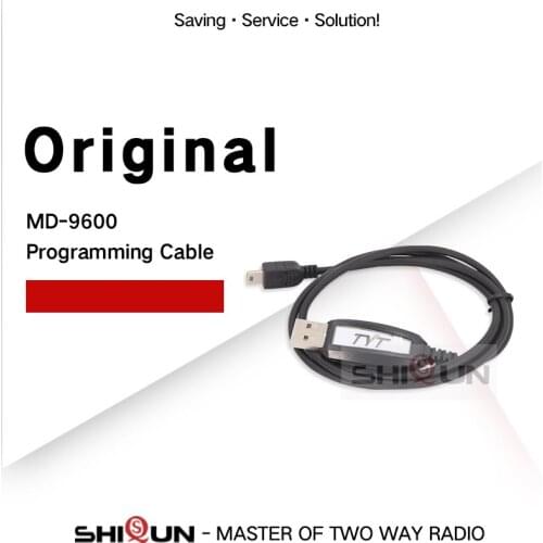 USB Programming Cable for TYT MD-9600 Mobile DMR Radio Programming Cable Compatible with RT90 Digital Car Walkie Talkie Windows
