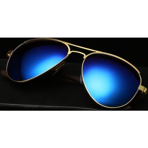Fashion High-grade colorful coating polarized sunglasses Aluminum magnesium alloy UV400 polaroid party shopping sun glasses