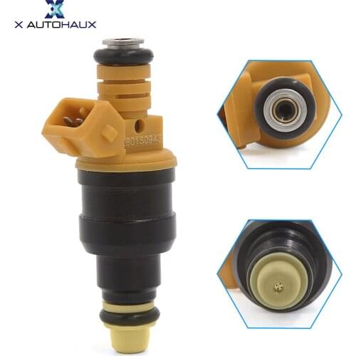 0280150943 4 Holes Fuel injector For Ford F150 E150 E250 E350 Mustang Expedition Excursion Bronco Lincoln Town Car Navigator