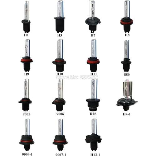 1pair 8000k 12V 35W Car Headlight Xenon HID Bulb Car Replacement Lamp H1 H3 H7 H4-1 H11 9005 9006 880 881 5202 D2S D2C D1 D4 D3