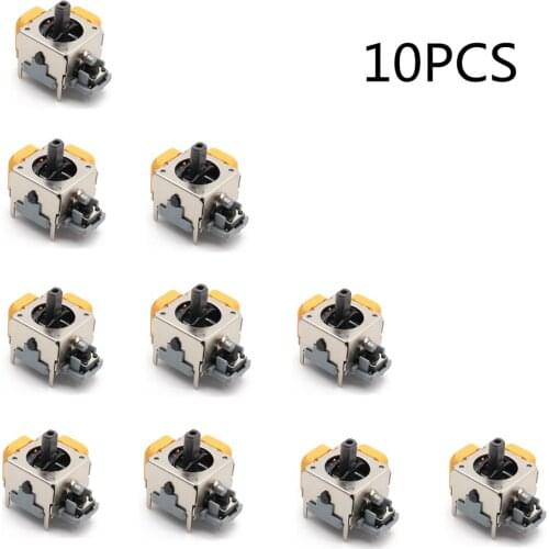 10Pcs 3D Analog Joystick For XBOX 360 Controller Game Joystick Replacement Wireless Controller Analog Sensor Axis Accessories