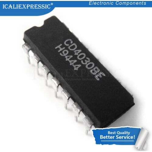 10PCS CD4030BE DIP-14 CD4030 DIP14 4030BE DIP CD4030BN TC4030BP