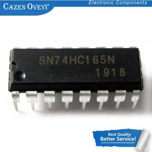 10pcs/lot 74HC165N SN74HC165N 74HC165 DIP-14 In Stock