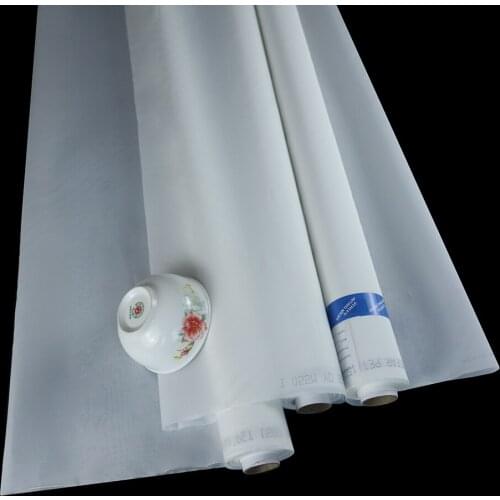 25 Meters 64T 160mesh 64um White Polyester Monofilament Silk Screen Printing Mesh T Shirt Free Shipping And Fast Delievery