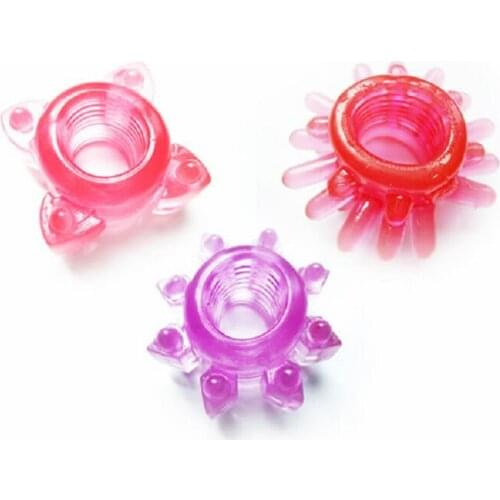 3pcs/lot Sex Products Men Vibrators Collar Delay Premature Ejaculation Lock Fine Sex Toys Ejaculation locker Fine Ring on Penis