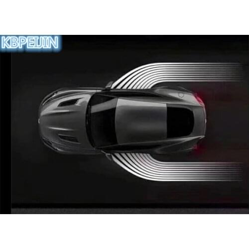 Car Styling Car Angel Wings lights LED welcome Projector Light for Jeep wrangler grand cherokee compass renegade Accessories