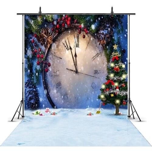 Snow White Christmas for Photocall Backdrops Snowflake Scene Happy New Year Photo Studio Photographic Background Props bell 2020