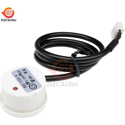 Water Liquid Level Sensor Switch XKC Y25 T12V Contactless Detector Outer Adhering Type Level Sensor NPN PNP RS485 DC 5-24V
