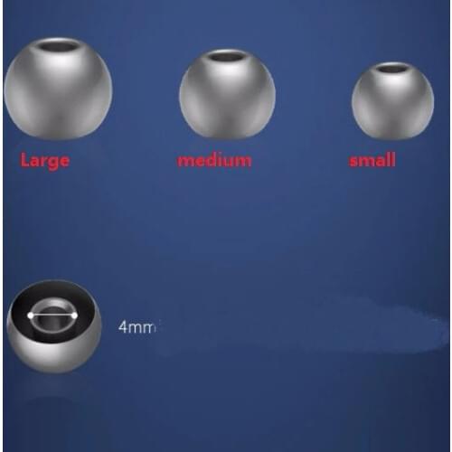 DHL free. 300sets (1800pcs) . new 4MM KZ eartip. KZ special eargel. KZ 4mm gel . S. M. L size