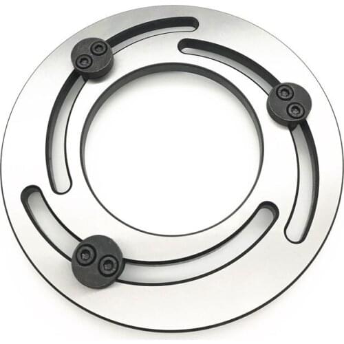 Hydraulic three-jaw chuck forming ring, hydraulic chuck jaw repairer, boring jaw device, 8 inches