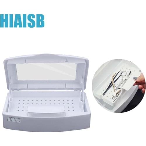 Nail Tools Sterilizer Tray Box Clean Manicure Salon Implement Tweezers SPA Hair Cutter Tattoo Small Tools Disinfection Container