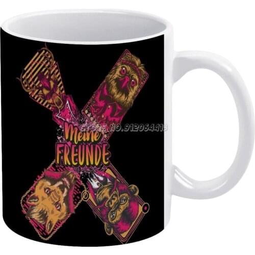 My Vintage Owl Fox Coffee Mugs Ceramic Personalized Mugs 11 Oz White Mug Tea Milk Cup Drinkware Travel Mug To Protect Owl Monkey