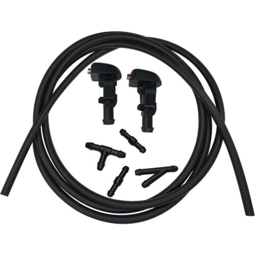 Windshield Wiper Washer Nozzle Hose Kit Replace for Ford F150 Flex Taurus Nissan Titan Armada Mercury Grand Marquis 3W7Z17603AA