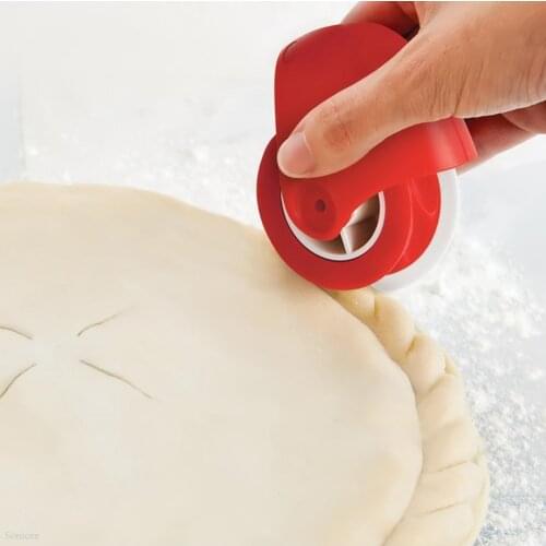 Pastry Wheel Decorator Cutter for Pie Crust Pasta Puff Pastry Fondant Mould Baking Tools Kicthen Accessories