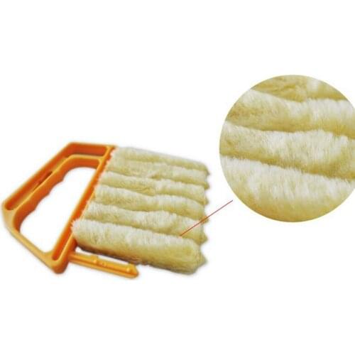 Portable Microfibre Venetian Blind Blade Cleaner Window Conditioner Dust Cleaner BrushVents Washable aspiradora Cleaning tools