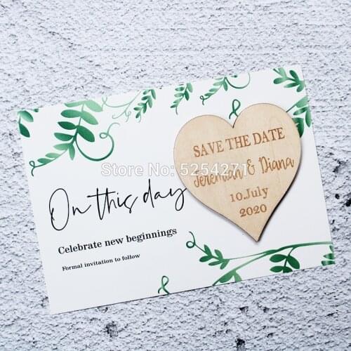 Save the date magnets, save the dates, wedding save the dates, wooden save the dates, heart wedding magnets, wood save the dates