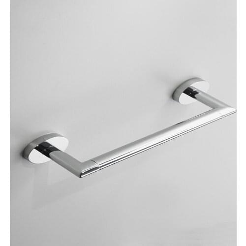 Vidric Bathroom towel bar solid all copper towel rack single rod Towel hanging towel ring Bathroom accessories free shipping1509