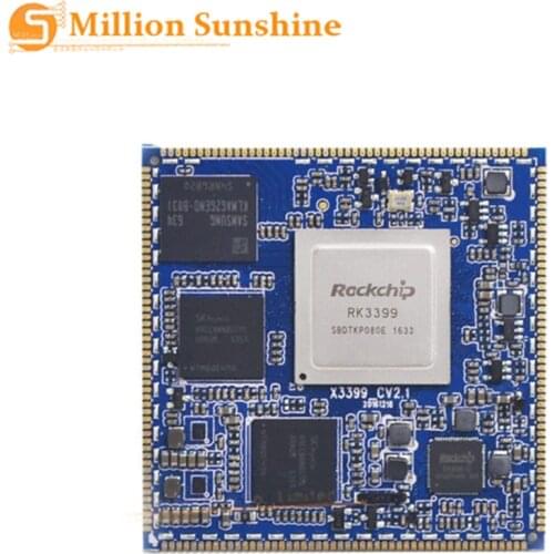 X3399 Core board RK3399 6-Core 64-bit High-Performance Platformfor AR VR Android 6.0 ubuntu 16.04