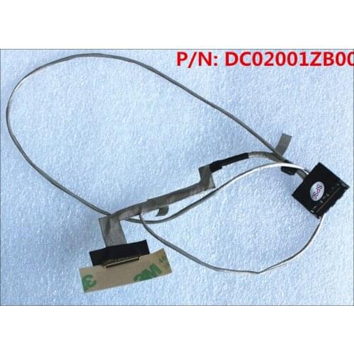 LCD CABLE DISPLAY SCREEN CABLE FOR LENOVO Y50 Y50-70 Y50-80 DC02001ZB00