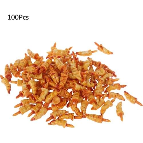 100pcs 10x22mm Plastic DIY Snowman Nose for Handmade Craft Children Kids Toy Christmas Decor