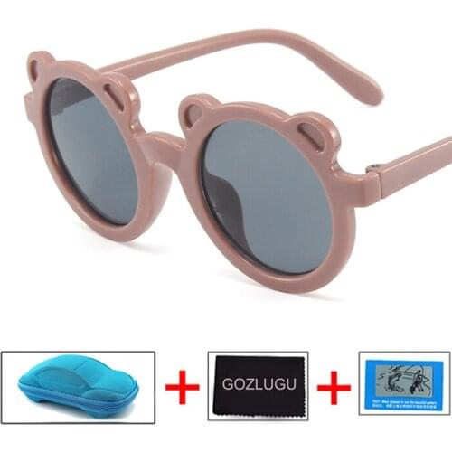 2021 GOZLUGU Featured childrens sunglasses girls boys glasses baby outdoor goggles UV protection sunglasses children glasses