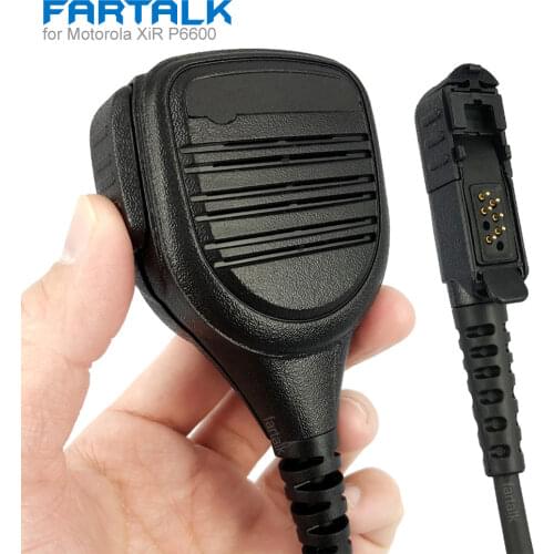 Speaker Mic Micphone for Motorola XiR P6600 P6620 DP2400 MTP3000 MTP3250 DEP550 DP2400 MTP3550 MTP3100 MTP3150 Walkie Talkie