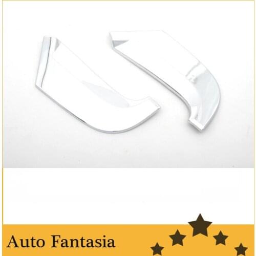 Chrome trim strips chrome C-pillar window corner plate - for Honda City / Aria 09-12 - free shipping