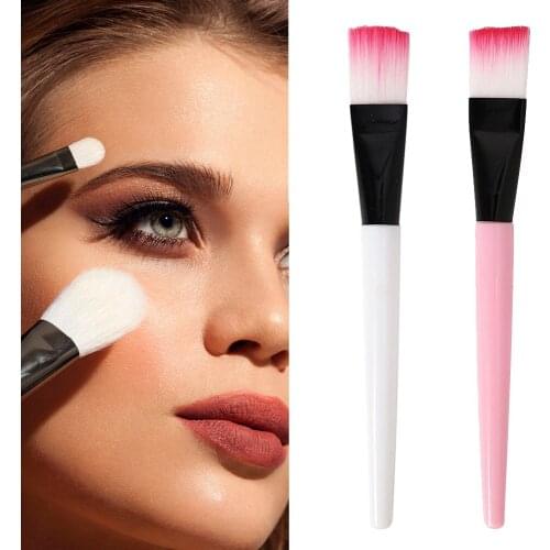 1/2/3Pcs Pink Facial Face Mask Brushes Makeup Mask Mud Mixing Brush Skin Care Beauty Tool Sculpting Foundation Brush for Women