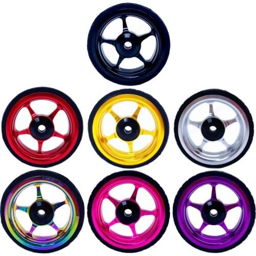 Aluminum Alloy Easywheel Transport EZ Easy Wheel with Mout Screw for Brompton Folding Bike