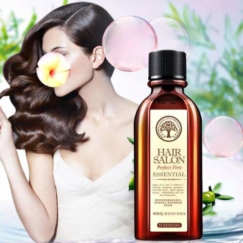 Hot 60ml Brand Multi-functional Hair & Scalp Treatments Hair Care Moroccan Pure Argan Oil Hair Essential Oil For Dry Hair Types