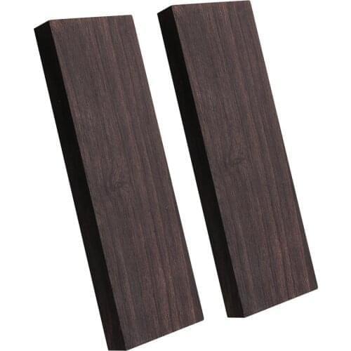 Blackwood Knife Scales Knifes Handle Blank 3/8"x1.5"x5" 120*40*10mm (Ebony Lumber) Instrument Handle Materials Accessories