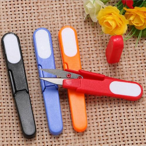 Fish Line Cutter Cross Stitch Fishing Gear Scissors Multifunction Tools Plastic Yarn Small Hook Fishing Pliers