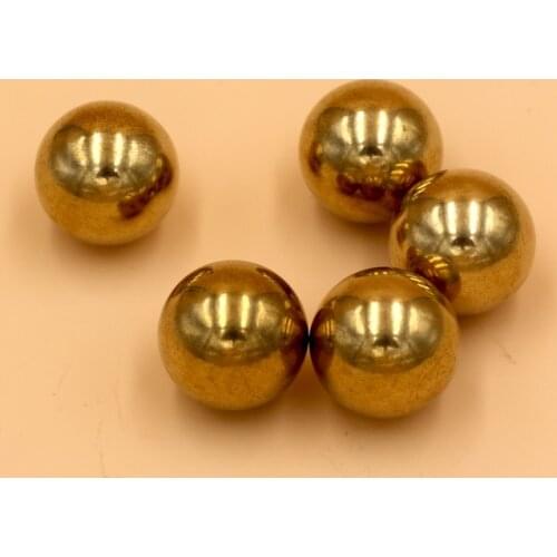 20mm 5 PCS Solid Brass ( H62 ) Bearing Ball High Quality Free Shipping