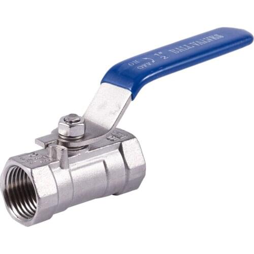 1/2 "stainless steel internal thread lever handle ball valve