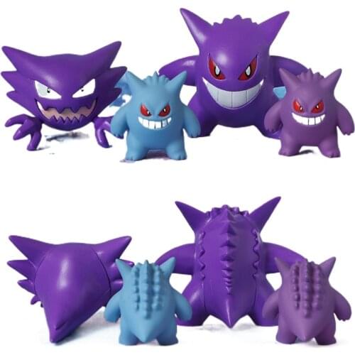 TAKARA TOMY Pokemon Toys Figures Anime Haunter Gengar Figure Toys Dolls Pokemon Figure Model Decoration Toys Kids Christmas Gift