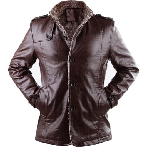 UNION ARMY Men's Faux Leather Jackets