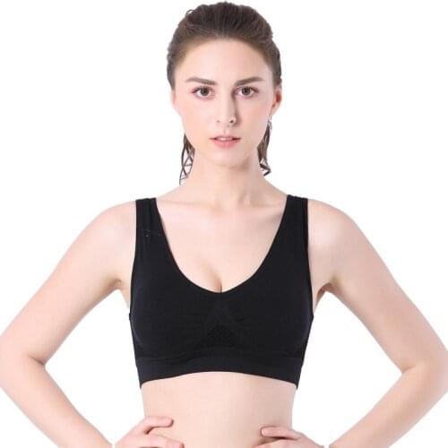 Women U-shaped Sports Bra Beauty Back Yoga Running Underwear Without Steel Ring