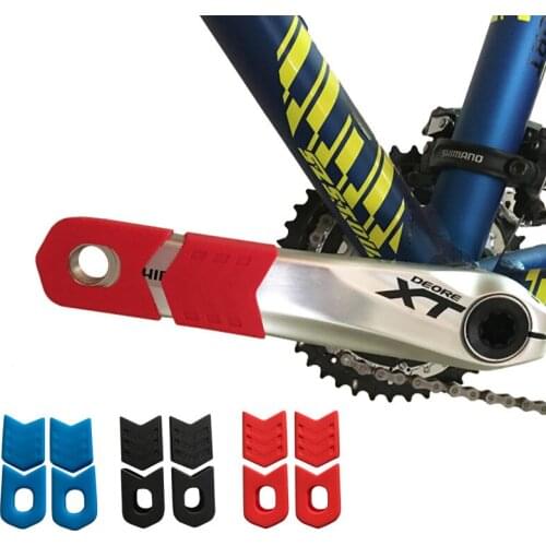 1set icycle Crank Arm Cover MTB Bike Crank Set Protective Cap Universal Mountain Bike Crank Set Crank Protective Cover