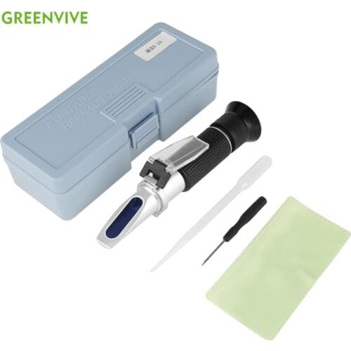 1 Set Hand Held Refractometer Beekeeping Equipment Bee Rearing Beehive Tester Sugar Prism Refractometer Beekeeper Tool