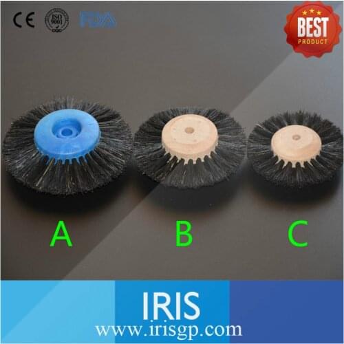 10pcs/lot Free Shipping Dental Soft Rotary Polishing Hairbrush Wheel for Dental Polishing Cleaning
